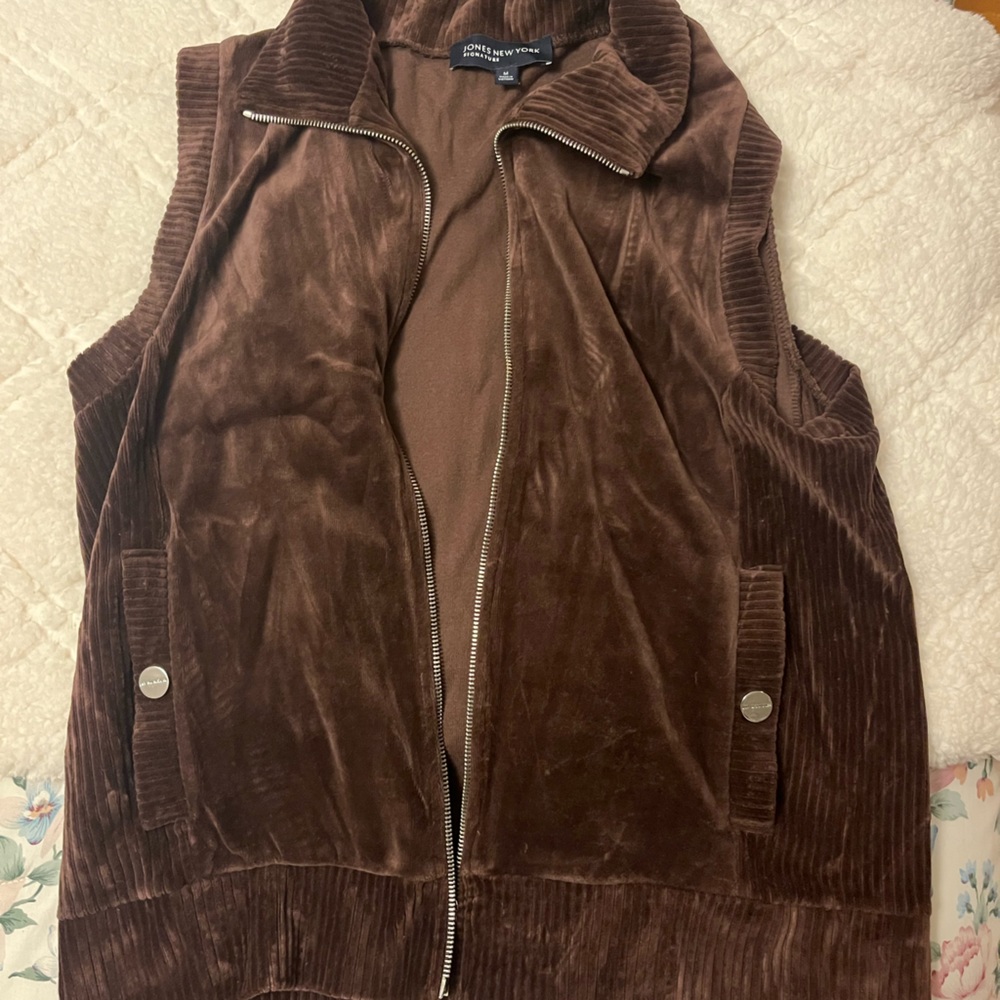 Jones New York fluffy vest